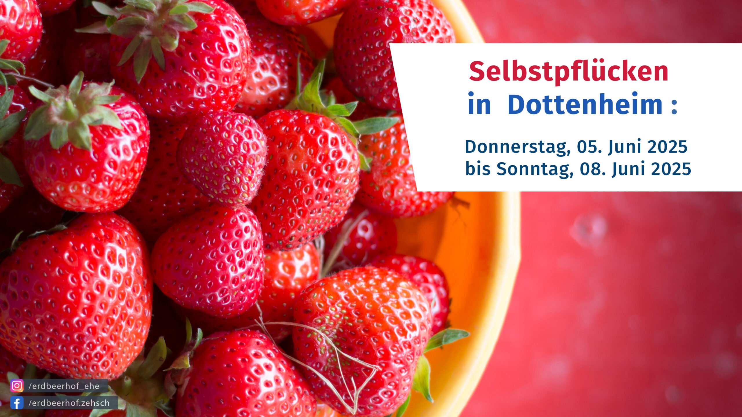 Selbstpflücken in Dottenheim 2025